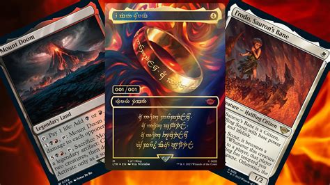 The Ring of Power: Examining the Influence of the One Ring in Lotr's Magical Cards